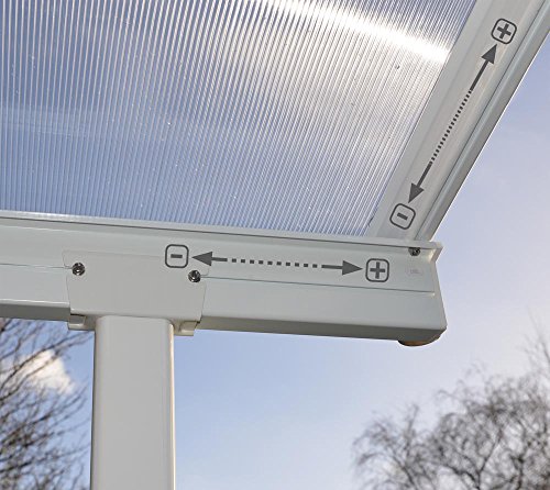 Palram Canopia Sierra Patio Cover (2.3x4.6, White)