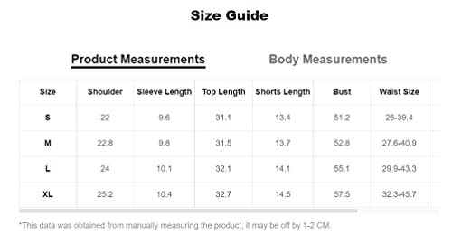 Boho Tropical Kimono Blouse and Shorts Set Multicolor