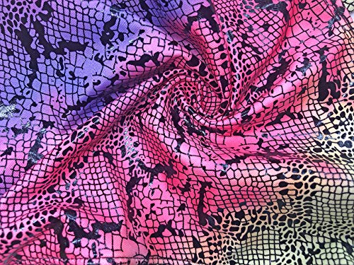 Snakeskin Bodysuit with Leg Rings for EDM Festivals