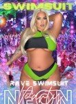 Shego Costume Rave Outfit Swimsuit Bikini Set