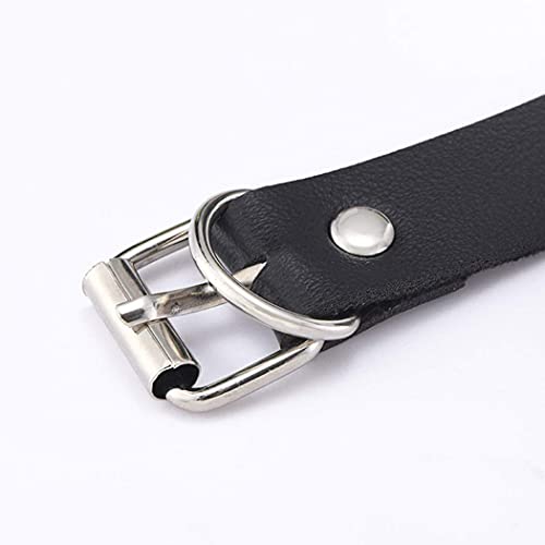 Victray Punk Black Waist Chain Leather Body Jewelry