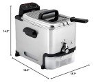 T-fal 3.5L Stainless Steel Deep Fryer with Timer