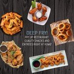Elite Gourmet Electric 4.5 Qt Immersion Deep Fryer
