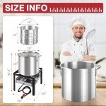 60 Qt Shrimp Boil Pot Set with Accessories