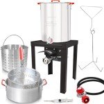 GasOne 30 QT Turkey & 10 QT Fish Fryer Set