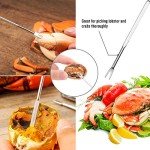 19-Piece Seafood Tool Set for Fish Frying