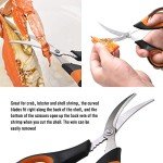 19-Piece Seafood Tool Set for Fish Frying