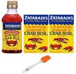 Zatarain's Shrimp & Crab Boil 3-Pack with Brush
