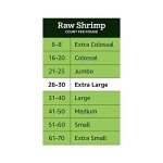 Extra Large Tail-On Raw Shrimp, 1 Lb