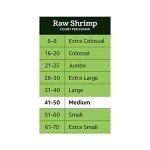 Frozen Medium Peeled Shrimp, Responsibly Sourced 1 lb