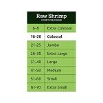 Colossal Tail-On Shrimp, Peeled & Deveined, 12 oz