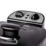 2-Litre Black Electric Deep Fryer