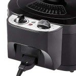 2-Litre Black Electric Deep Fryer