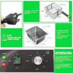 TOPKITCH 10L Electric Deep Fryer with Timer
