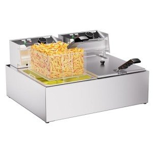 3400W Stainless Steel Deep Fryer for Home & Commercial