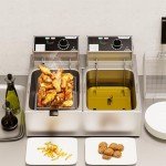 3400W Stainless Steel Deep Fryer for Home & Commercial