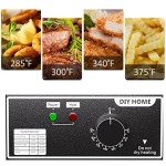 3400W Stainless Steel Deep Fryer for Home & Commercial
