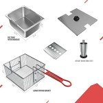 Commercial Stainless Steel Dual Tank Deep Fryer