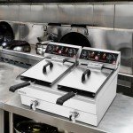 ROVSUN 24.9QT Dual Tank Electric Deep Fryer
