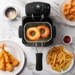 Elite Gourmet 800W Electric Immersion Deep Fryer
