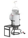 30 Qt Aluminum Turkey Deep Fryer Kit with Burner