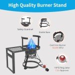 30 Qt Aluminum Turkey Deep Fryer Kit with Burner