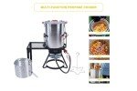30 Qt Aluminum Turkey Deep Fryer Kit with Burner