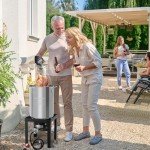 ROVSUN 30QT Turkey Fryer & 10QT Fish Fryer Kit