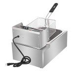 ROVSUN 11.4QT Electric Deep Fryer with Basket