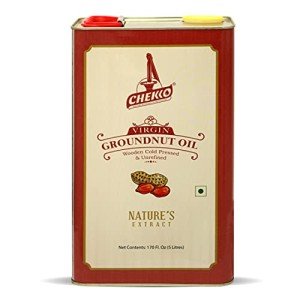 Chekko 5L Cold Pressed Groundnut Oil
