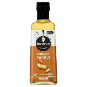 Spectrum Culinary Organic Refined Peanut Oil, 16 Oz