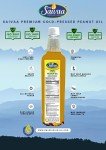 Premium Cold Pressed Peanut Oil - 1 Liter