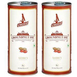 Chekko Cold Pressed Peanut Oil - 2 Litre Pack