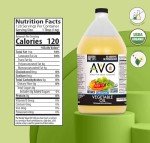 AVO Organic 100% Vegetable Oil, 64 Fl Oz