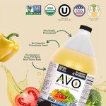 AVO Organic 100% Vegetable Oil, 64 Fl Oz