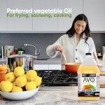 AVO Organic 100% Vegetable Oil, 64 Fl Oz