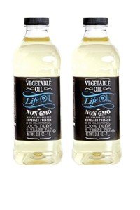 LifeOiL Non-GMO Vegetable Oil 33.8 oz - 2 Pack