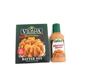 Vidalia Sweet Onion Batter Mix & Blossom Sauce Bundle