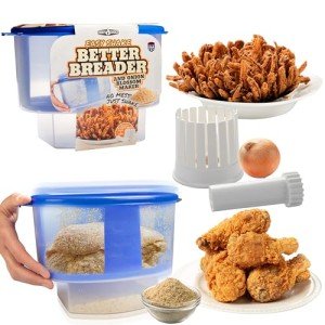 Onion Blossom Maker & Better Breader Bowl Set