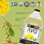 AVO Organic Canola Oil for Frying & Cooking