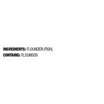Wild Caught Boneless Skinless Flounder Fillets 1 lb