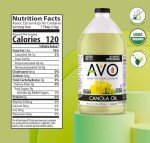 AVO Non-GMO Expeller Pressed Canola Oil - 64oz