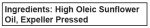 Baja High Oleic Sunflower Oil - 1 Gallon