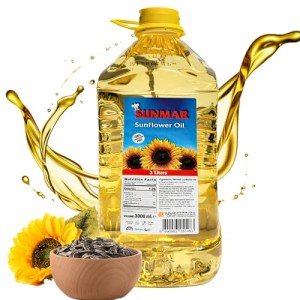 Healthy Sunflower Oil for Frying and Baking