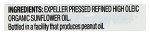Spectrum Naturals Organic Sunflower Oil, 32 oz