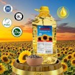 Healthy Sunflower Oil for Frying and Baking