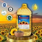 Healthy High-Heat Sunflower Oil for Cooking