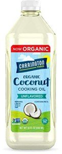 Carrington Farms Non-GMO Liquid Coconut Cooking Oil 32 Oz