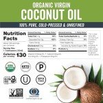 Viva Naturals Organic Extra Virgin Coconut Oil 54 fl oz