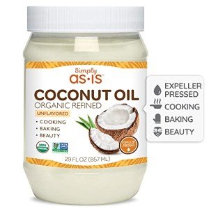 Organic Refined Coconut Oil for Cooking & Baking